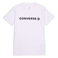 Converse Tričko bílé S Glossy Wordmark