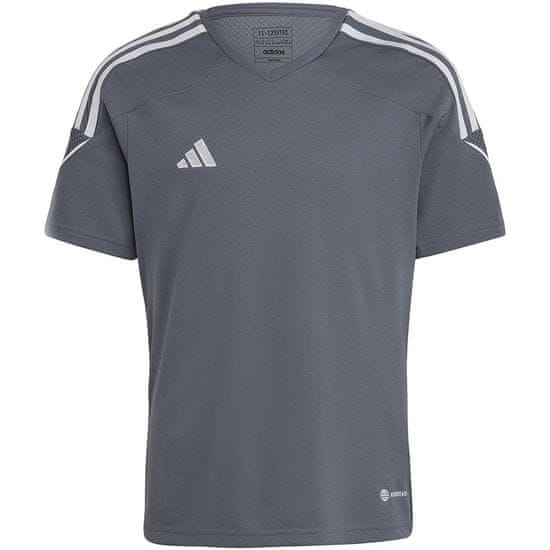 Adidas Tričko na trenínk šedé Tiro 23 League JR