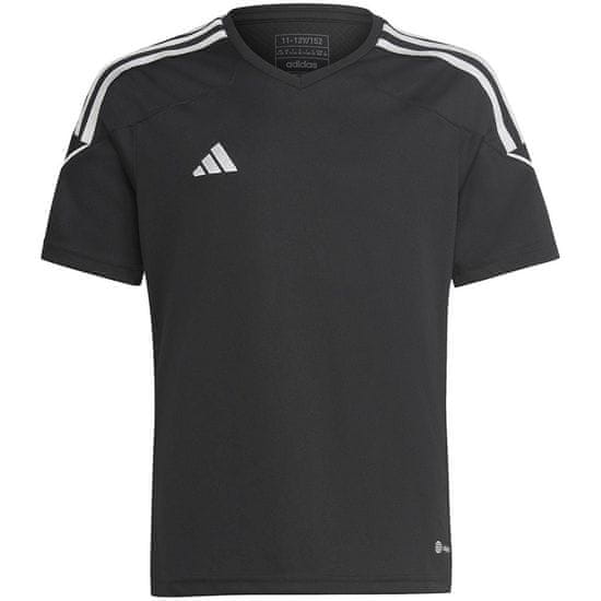 Adidas Tričko na trenínk černé Tiro 23