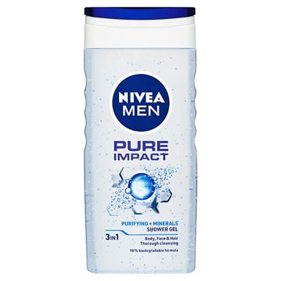 Nivea Energizující sprchový gel Men Pure Impact (Shower Gel)