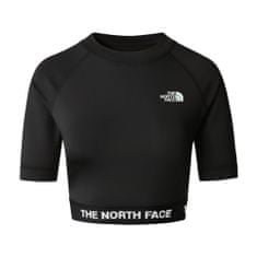 The North Face Tričko na trenínk černé XL Crop LS
