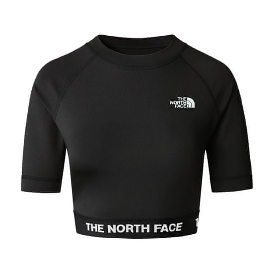 The North Face Tričko na trenínk černé Crop LS