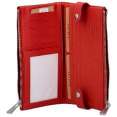 Katana Moderní dámská kožená peněženka Sildano Katana, červená