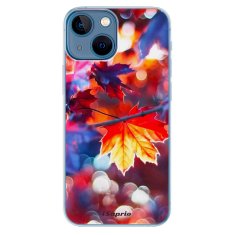 iSaprio Silikonové pouzdro - Autumn Leaves 02 pro Apple iPhone 13 mini