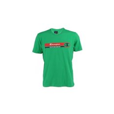 Champion Tričko zelené L Crewneck Tshirt