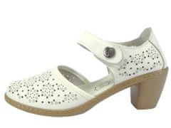 Aurelia Letní obuv kožená bílá LR98519, velikost 39