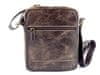 pánská kožená taška TBM-99-663 tmavě hnědá