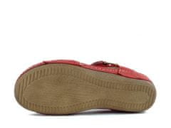 Helios komfort sandály 249 červená 38