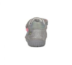 D-D-step dětská barefoot obuv S070 375A Grey 22