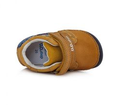 D-D-step dětská barefoot obuv S070 337A yellow 22