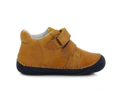 D-D-step dětská barefoot obuv S070 337A yellow 22