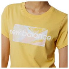 New Balance Tričko žluté S Essentials
