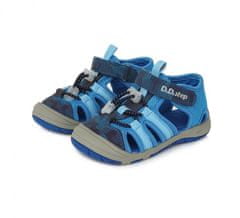 D-D-step sandály G065 modrá 338A 31