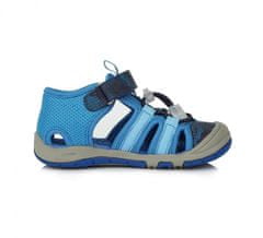 D-D-step sandály G065 modrá 338A 20