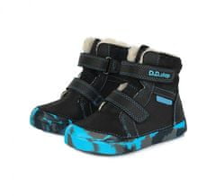 D-D-step dětská zimní obuv W 068 363 B černá 27