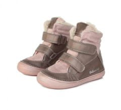 D-D-step dětská zimní obuv W078 758E Bronze 36