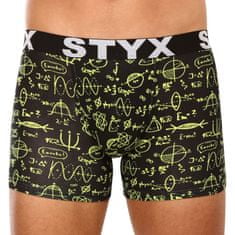 Styx 6PACK pánské boxerky long art sportovní guma vícebarevné (6U12697124/2) - velikost XL