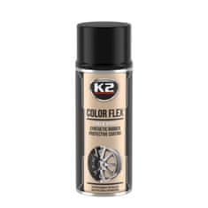 K2  Color Flex Gloss Black L343Cp Gumový sprej 400 ml