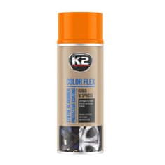 K2 Color Flex Orange L343Po Gumový sprej 400 ml