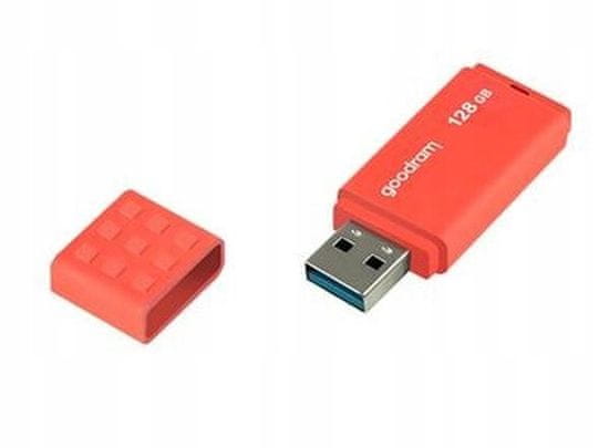 GoodRam Pendrive USB 3.0 128 GB oranžový