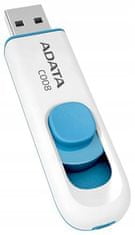 Adata Pendrive C008 USB 2.0 16 GB bílý/modrý