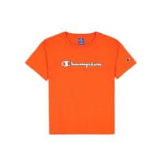 Champion Tričko oranžové XS Crewneck Tshirt