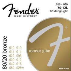 Fender 073-0070-423 70-12L .010-.048 Gauges,Set