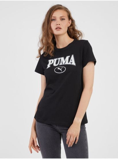 Puma Černé dámské tričko Puma Squad