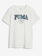 Puma Krémové klučičí tričko Puma Squad 128