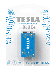 Tesla Batteries 9V BLUE+ zinko-uhlíková baterie 1ks 1099137098