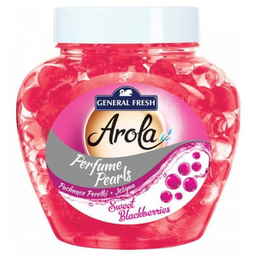 Pol-Hun General fresh Air freshener Arola Pearls 250g Sweet Blackberry(osvěžovač vzduchu kuličky)