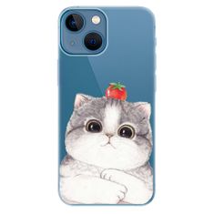 iSaprio Silikonové pouzdro - Cat 03 pro Apple iPhone 13 mini