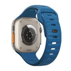 X-Site Řemínek pro Apple watch silikonový sportovní 38/40/41mm modrý