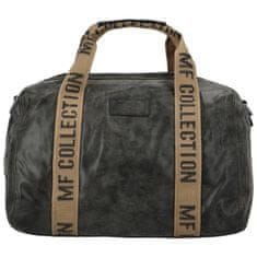MaxFly Cestovní dámská koženková kabelka Gita, černá