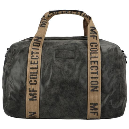 MaxFly Cestovní dámská koženková kabelka Gita, černá