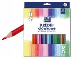 Oxford Trojhranné tužky Olo 12 barev