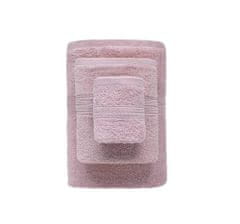 FARO Textil Bavlněný ručník Rondo 30x50 cm růžový