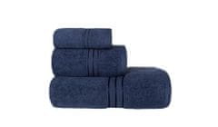 FARO Textil Bavlněný ručník Rondo 30x50 cm tmavě modrý