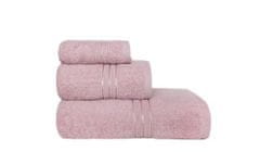 FARO Textil Bavlněný ručník Rondo 70x140 cm růžový