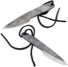 Madhammers Kovaný nůž - Dagr černý , 18 cm , černá 
