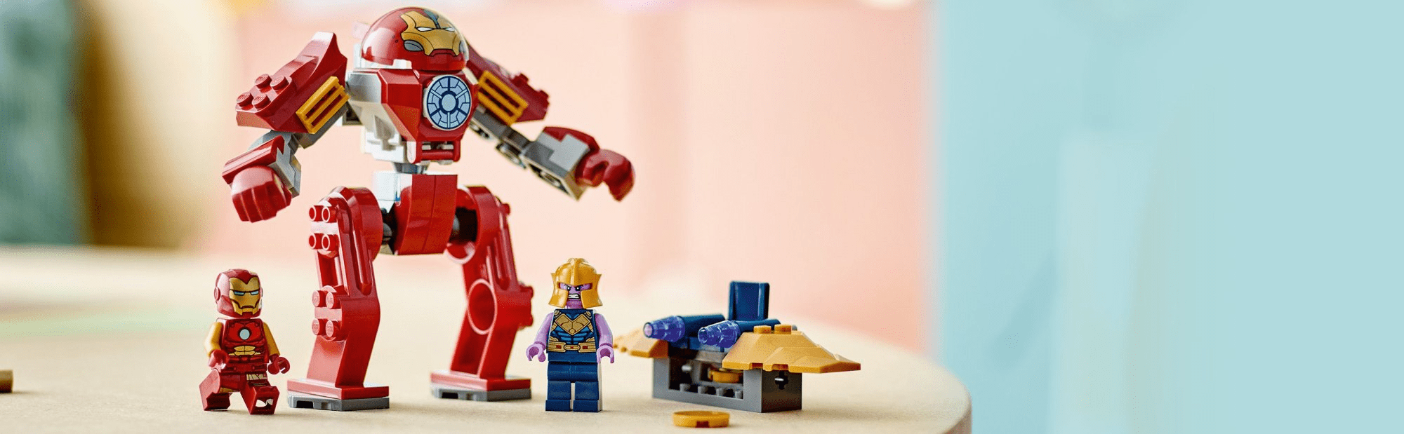LEGO Marvel 76263 Iron Man Hulkbuster vs. Thanos