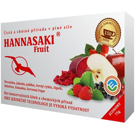 Hannasaki Fruit - ovocná čajová směs 3 x 25 g