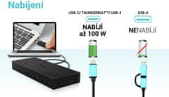 I-TEC dokovací stanice USB 3.0/USB-C/Thunderbolt, 3x 4K Display, PD 100W