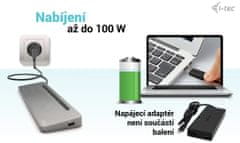 dokovací stanice USB-C Metal Ergonomic, 3x 4K Display, PD 100W