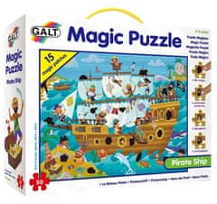 Galt Magické puzzle Pirátská loď 50 dílků