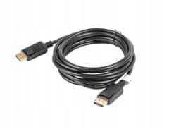 Lanberg Kabel CA-DPDP-10CC-0030-BK DisplayPort - DisplayPort 3m