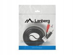 Lanberg Kabel CA-MJRC-10CC-0020-BK MiniJack 2m