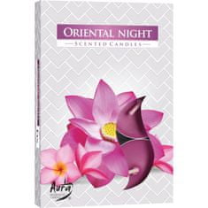 Bispol Vonné čajové svíčky Oriental Nights (6ks)