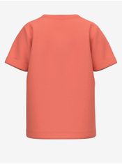 Name it Oranžové klučičí tričko s potiskem name it Vux 80