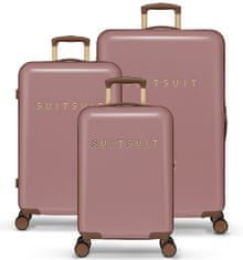 SuitSuit Sada cestovních kufrů SUITSUIT TR-7211/3 Fab Seventies Old Rose